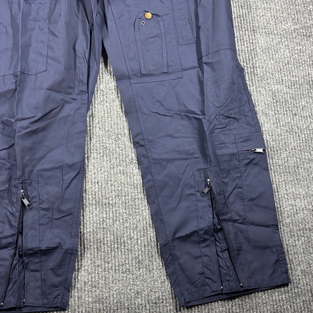 Rothco Flight Suit Mens Large Navy Blue NWT Military Style Coveralls 7503 - Picture 4 of 11